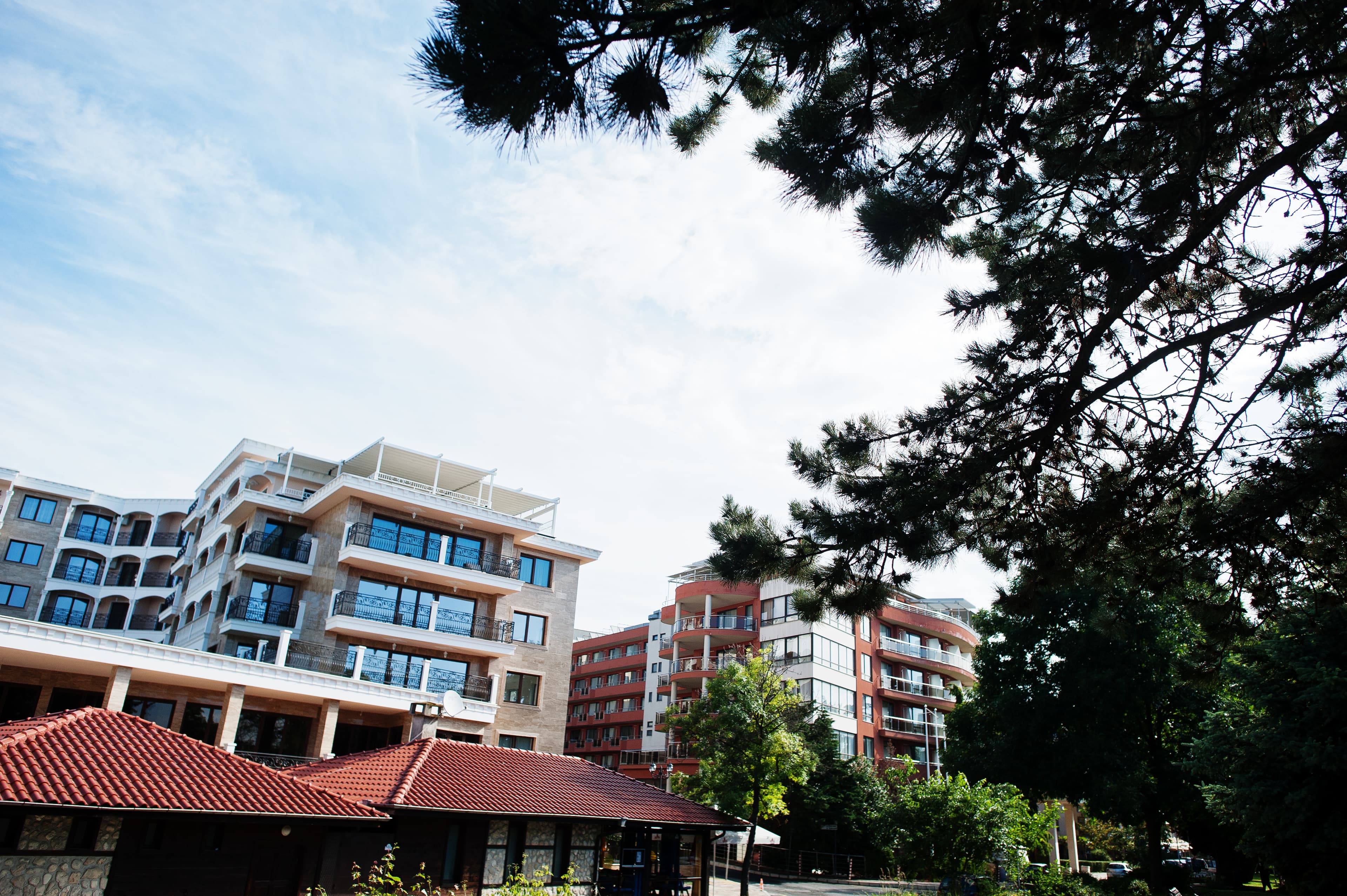 Luxury Hotel Exterior